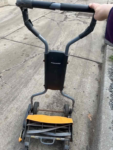 Photo of free Fiskar push mower (Oradell) #1