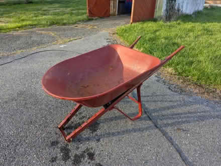 Photo of free Wheelbarrow with no wheel (Fort Washington MD) #1