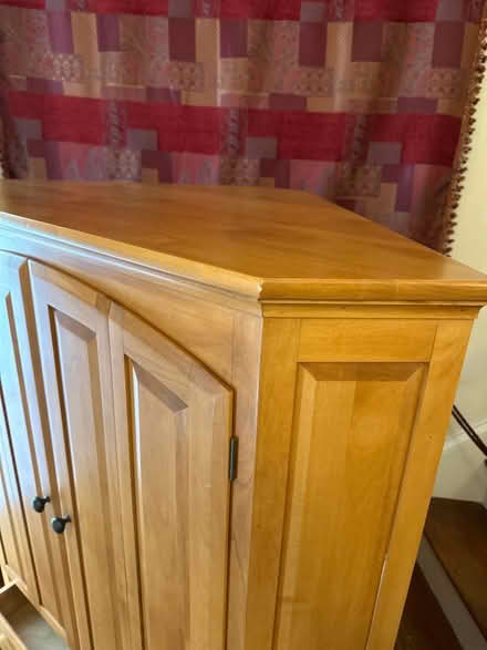 Photo of free Corner Cabinet (for TV or storage) (Hollis Street, Groton) #3