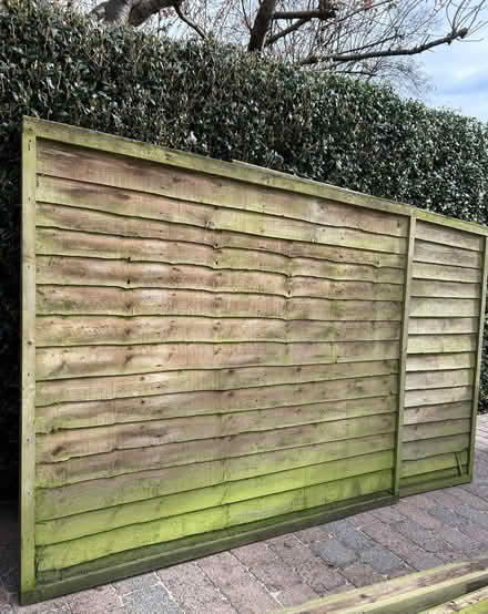 Photo of free 2 Fence Panels (Montreal Park TN13) #1