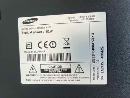 Photo of free Samsung 32” 2013 (Waterlooville PO7) #2