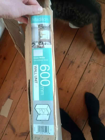 Photo of free Wall unit Madison 600mm. White (Lewes (near Prison)) #3