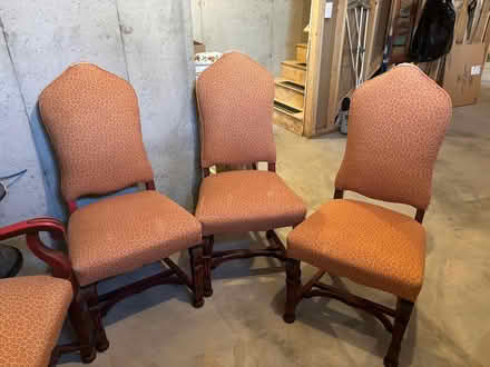 Photo of free 6 Vintage dining chairs (Bear Hill Milford MA) #3