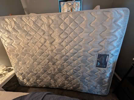 Photo of free Simmons Full Size Mattress (Seaside, OR (Sand & Sea Condo)) #1