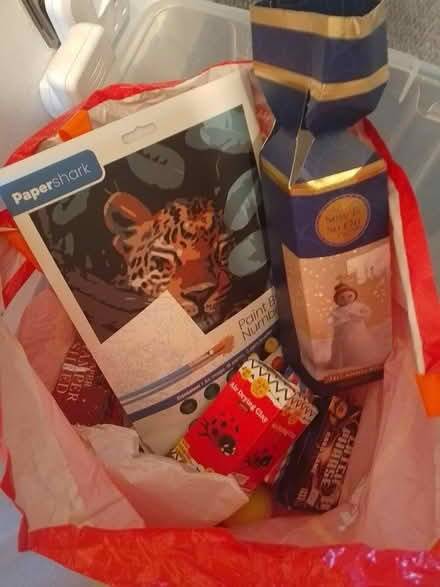 Photo of free Crafts, games, cat toys in big box (Tooting SW17) #1