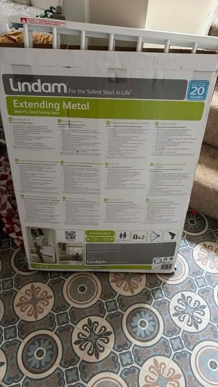 Photo of free Lindam extending baby gate (Bamber Bridge PR5) #2
