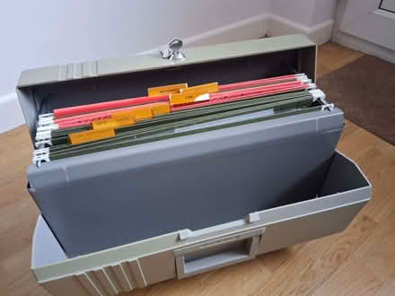 Photo of free Document storage case, lockable (Headington OX3) #1
