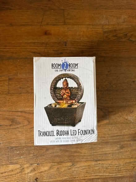 Photo of free buddha led fountain (Clason Point Bronx NY) #1