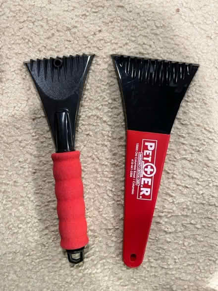 Photo of free 2 Car Ice Scrapers (Columbia) #1