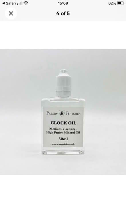 Photo of Clock or watch oil (Willaston CH64) #1