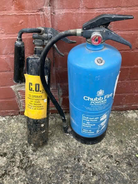 Photo of free 2 fire extinguishers (Greenhill S8) #1