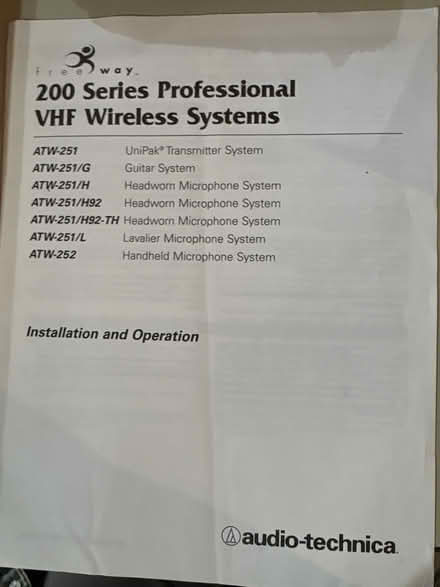 Photo of free Wireless microphone and receiver (Los Altos Hills) #3