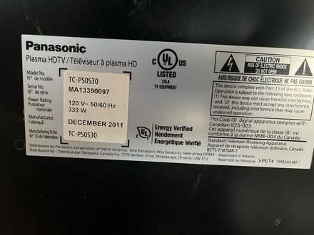 Photo of free Flat Screen TV 55” (Acton) #3