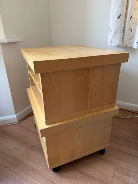 Photo of free IKEA Oppli TV Stand on Wheels (Thrapston) #2