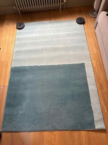 Photo of free Blue Rug Ikea 135x195cm (Camden Town NW1) #1