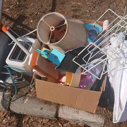 Photo of free Yard sale leftovers (By post office) #2