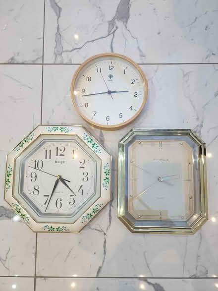 Photo of free 3 x Wall Clock - Working (Hounslow TW5) #1