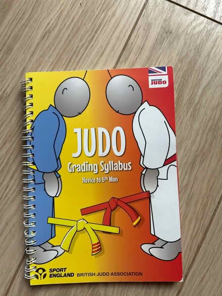 Photo of free Judo grading syllabus (Caldecott OX14) #1