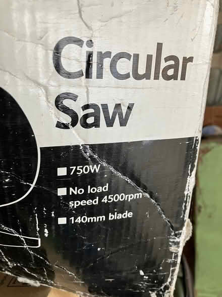 Photo of free Circular saw (Barrow upon Soar LE12) #1