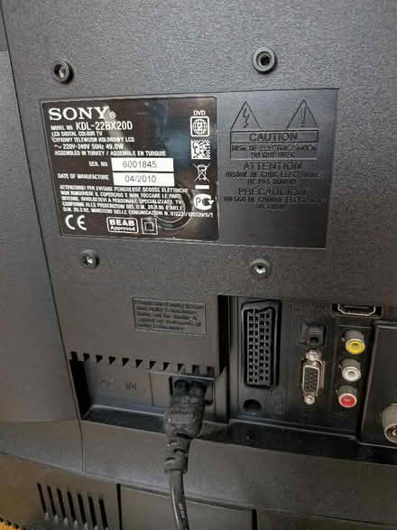 Photo of free 21 inch TV DVD player (Banister Park SO15) #2