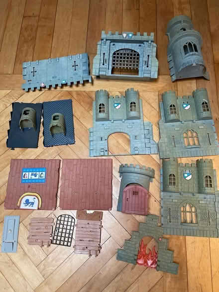 Photo of free Deconstructed toy castle parts (Hillsborough) #1