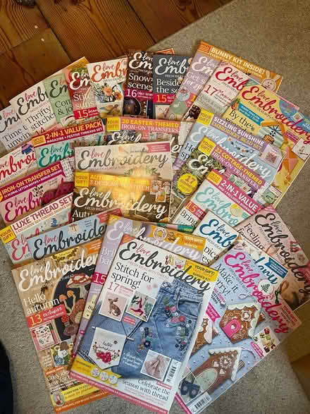Photo of free Love Embroidery magazines (Glastonbury BA6) #1