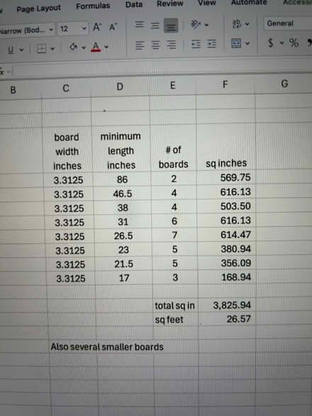 Photo of free Tigerwood Engineered Flooring 26ft2 (Pepperell, west side.) #3