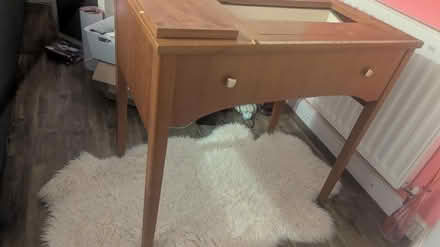 Photo of free Sewing Machine Table/Cabinet (RG24 Old Basing) #1