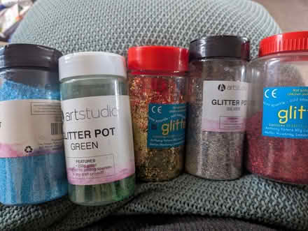 Photo of free Glitter tubs (Portchester PO16) #2
