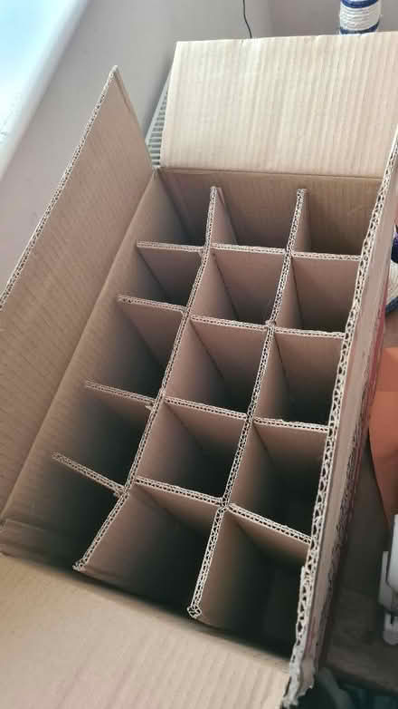 Photo of free Large box for bottles (Weston Park BA1) #1