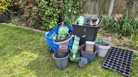 Photo of free Garden pots (ME10) #2