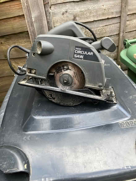 Photo of free Circular saw (Barrow upon Soar LE12) #2