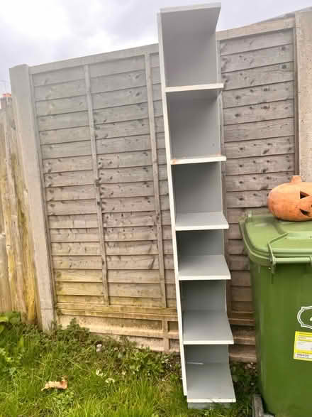 Photo of free Metal storage shelf - billy book (Bushey, WD23) #2