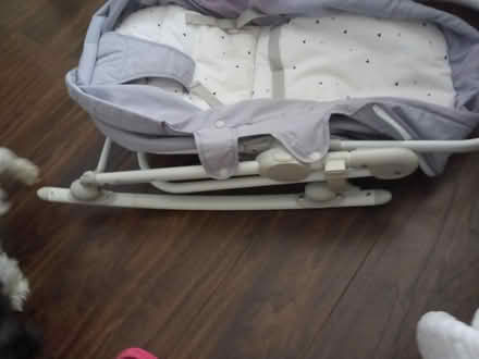 Photo of free Baby rocker & Rabbit Mobile (Locksmith BR6) #1