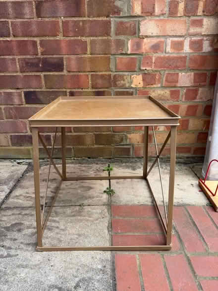 Photo of free Metal table (Hitchin SG4) #4