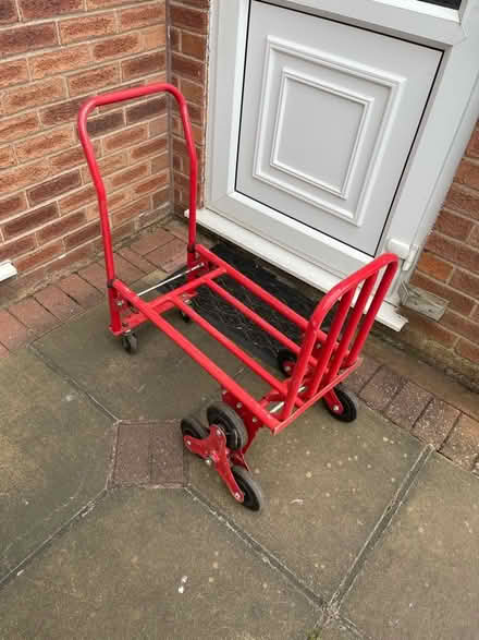 Photo of free Red Metal Multi-Purpose Trolley (Penketh WA5) #1