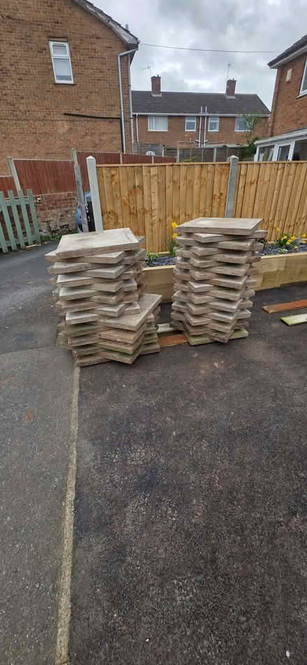Photo of free Garden Slabs (Cotgrave NG12) #1