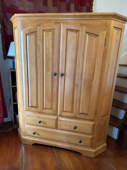 Photo of free Corner Cabinet (for TV or storage) (Hollis Street, Groton) #4