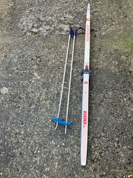 Photo of free Vintage cross country skis & poles (Greenhill S8) #1