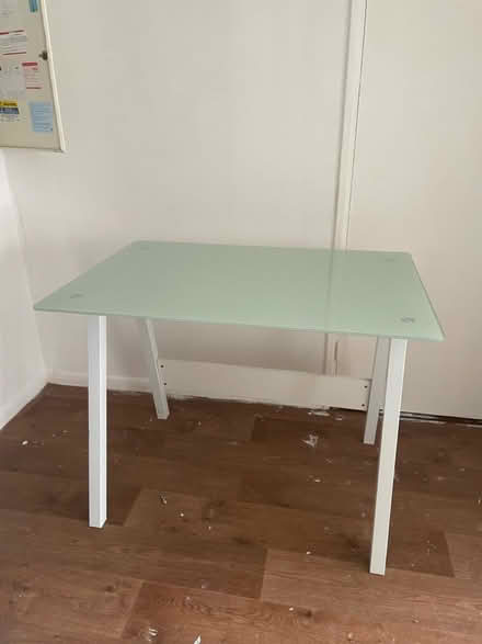 Photo of free Glass desk (SE2 9TQ) #1