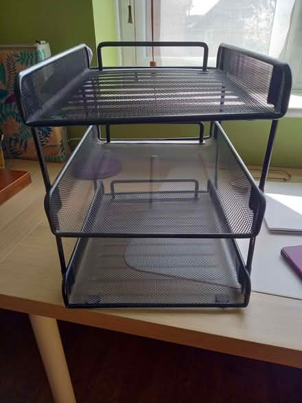 Photo of free Waste paper basket & filing trays (Penarth CF64) #3