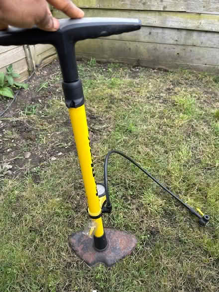 Photo of free Large trolley, pedal bin, tyre pump (Waverley Road. SE18) #3