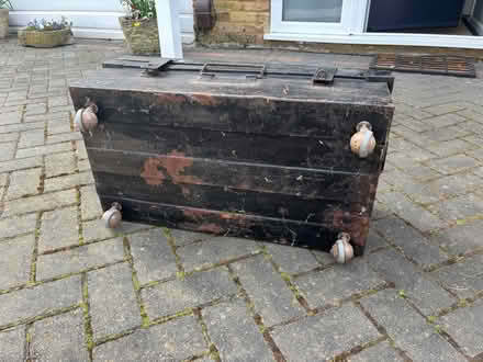 Photo of free Old metal box (Wheathampstead) #3
