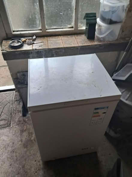 Photo of free White chest freezer (BD5) #3