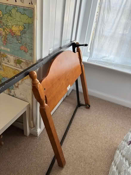 Photo of free Twin Bed with headboard (Bethesda/Rockville) #3