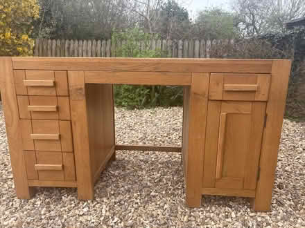 Photo of free Solid Wooden Desk (Dean Court OX2) #2