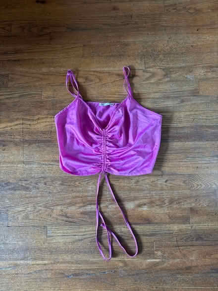 Photo of free size l hot pink crop top (Clason Point Bronx NY) #1