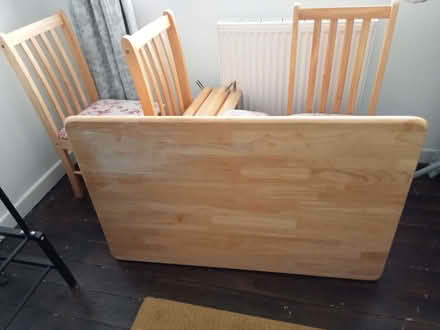 Photo of free Lovely dining table (Hartwood Green PR6) #2