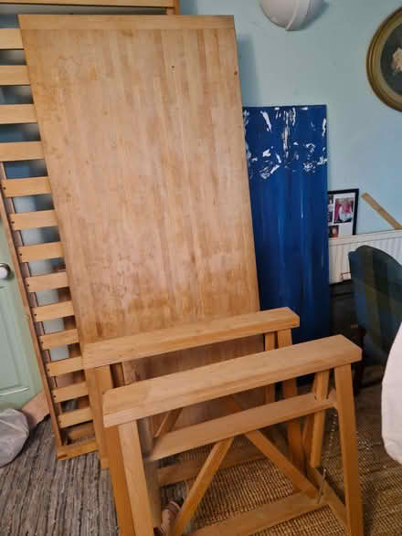 Photo of free Habitat trestle table (Stoke Newington N16) #1