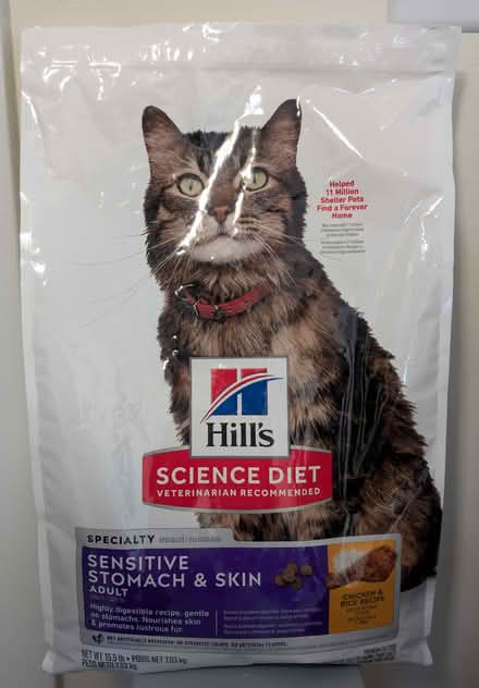 Photo of free Cat Food-Sensitive Stomach and Skin (13 Mile and Southfield) #1